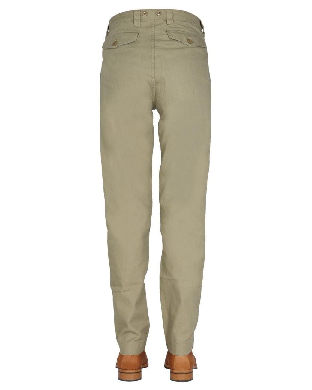Nigel Cabourn Green Regular Fit Jeans for men