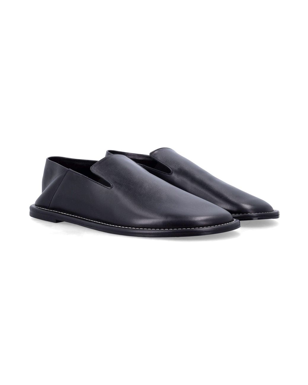 AMI Blue Flat Shoes
