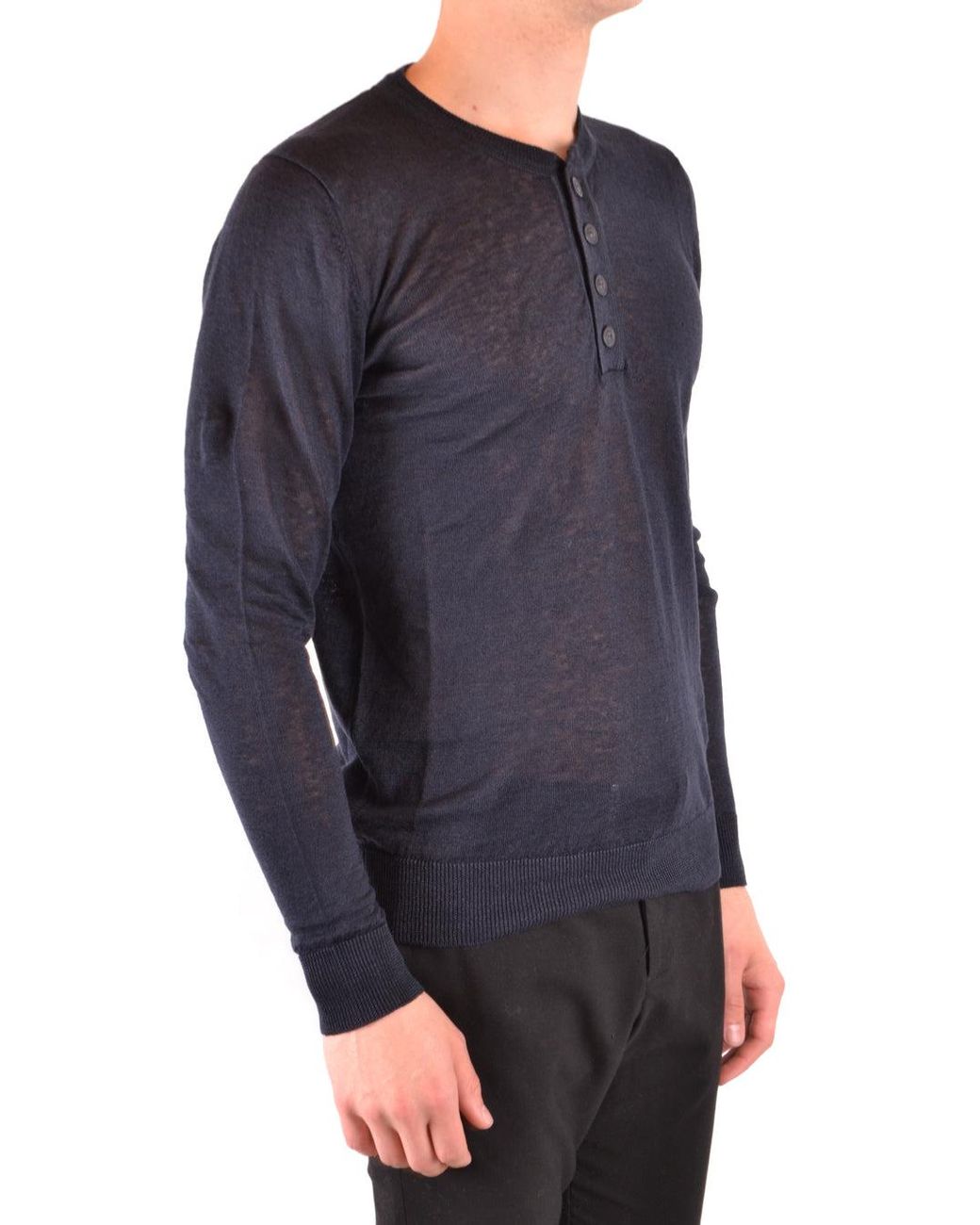 Woolrich Blue Pullover Blau