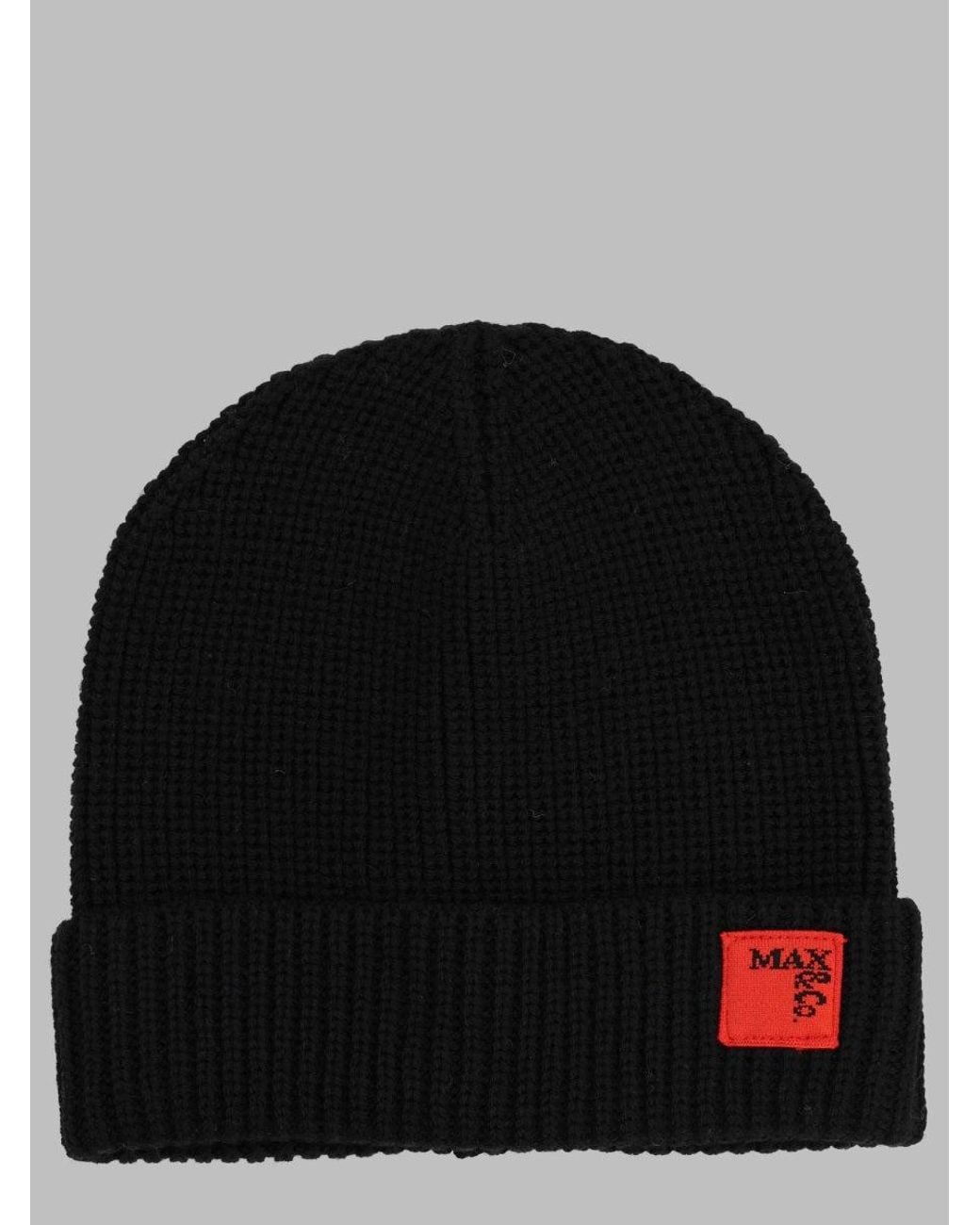 MAX&Co. Black Kids Wool-Acrylic Hat