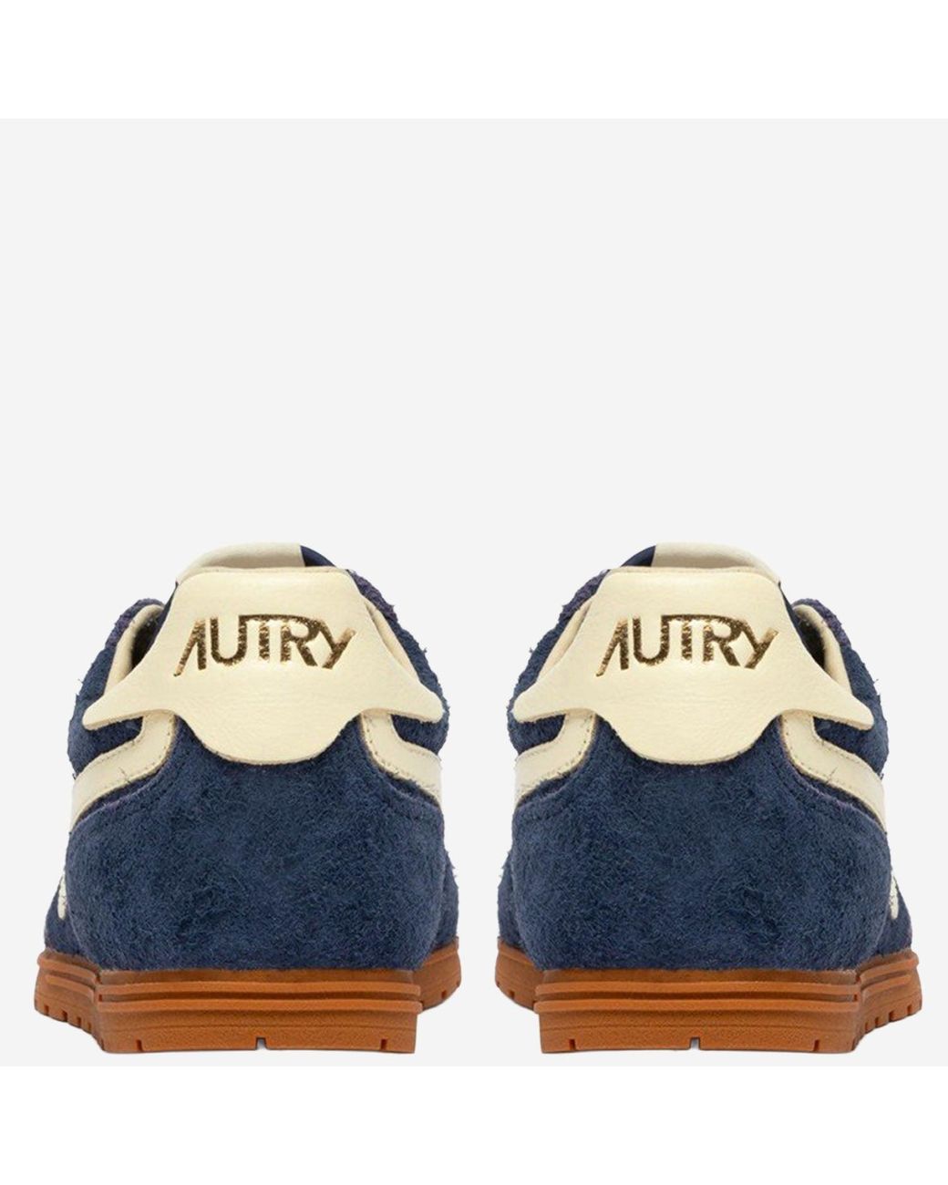 Autry Windspin Ledersneaker in Blue für Herren