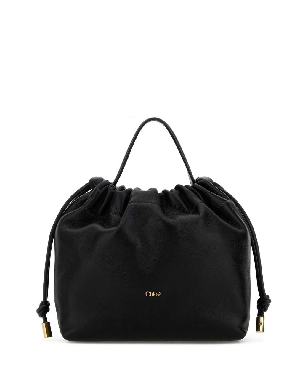 Chloé Black Mini Leather Icons Handbag, 17 Cm