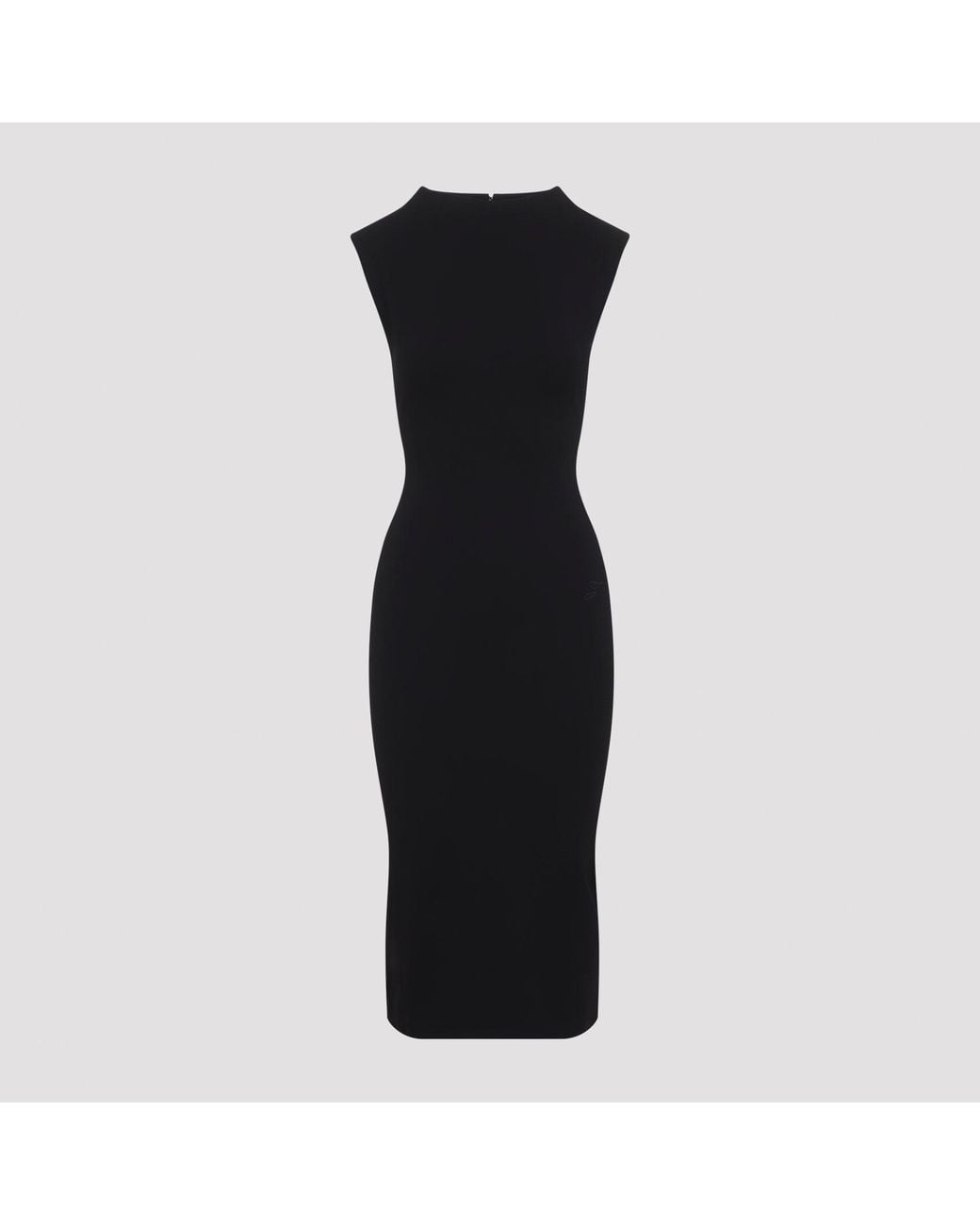 Jacquemus Black Alba Midi Dress