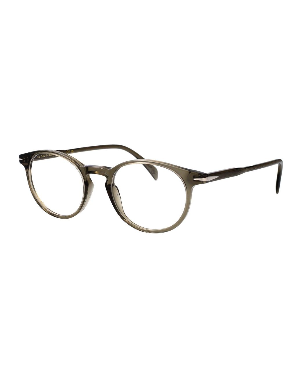 David Beckham Brown Acetate Glasses