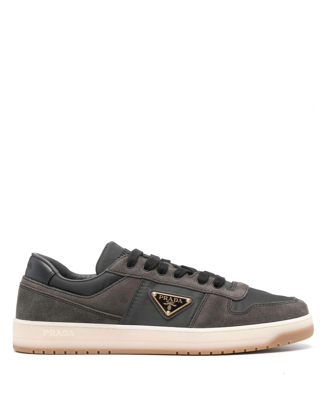 Prada Downtown Sneakers in Gray für Herren
