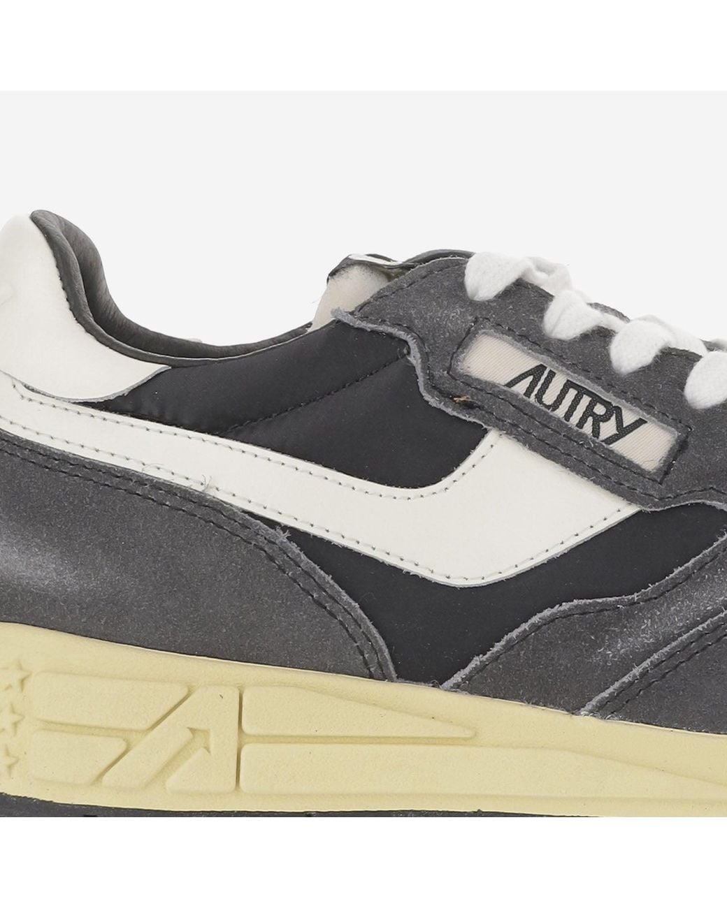 Autry Gray Reelwind Sneakers