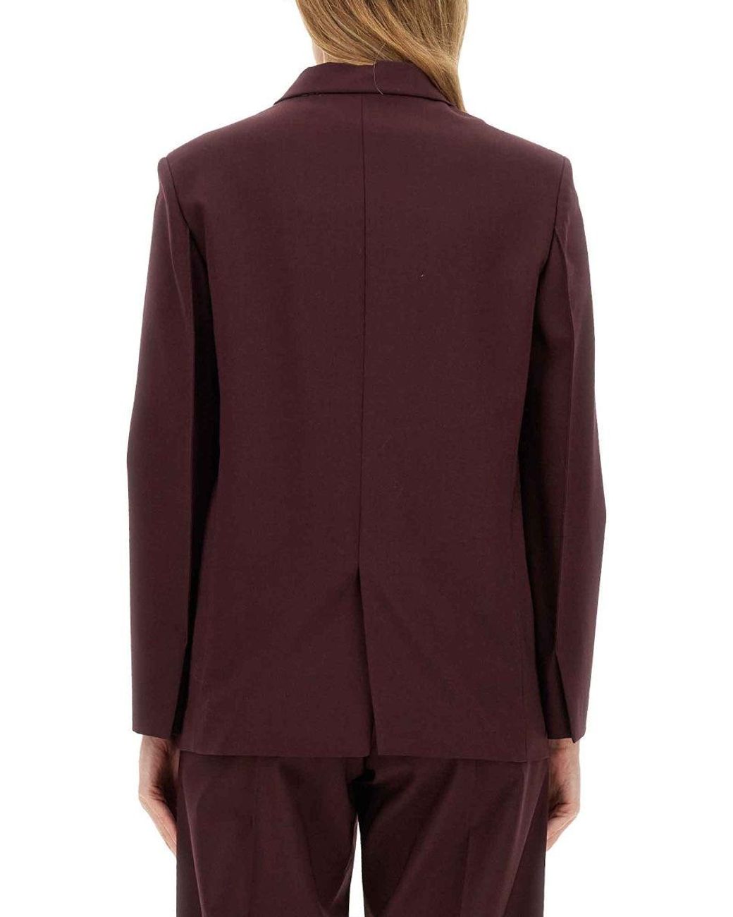 Alysi Purple Tailored Jacket