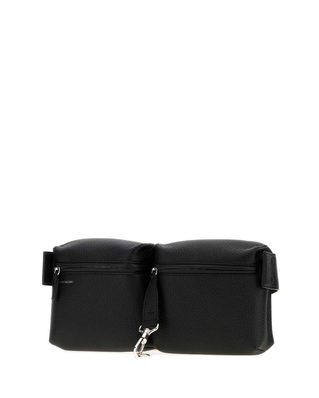 Givenchy Black New Multipocket Canvas Bumbag for men