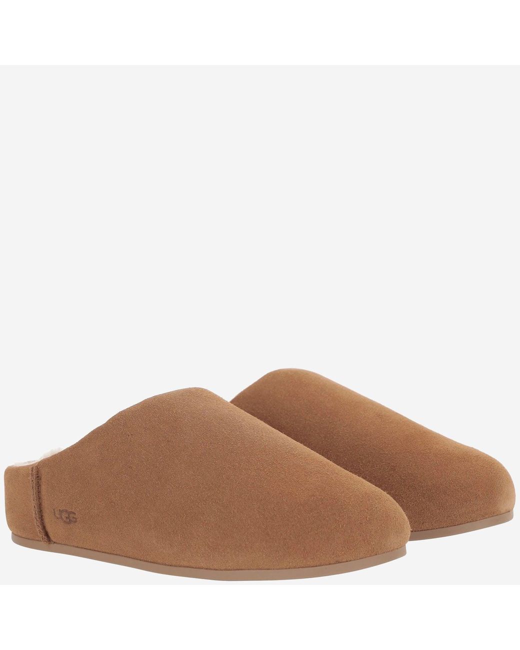 Ugg Brown Elea Suede Clogs
