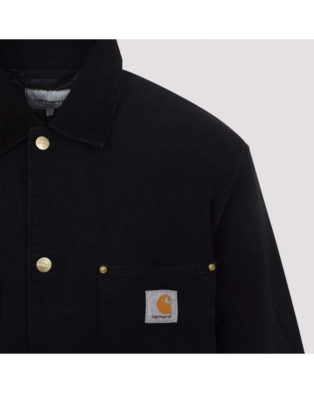 Carhartt Black Og Chore Cotton Jacket