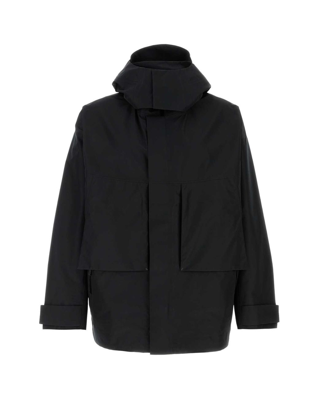 Herno Black Polyester Jacket for men