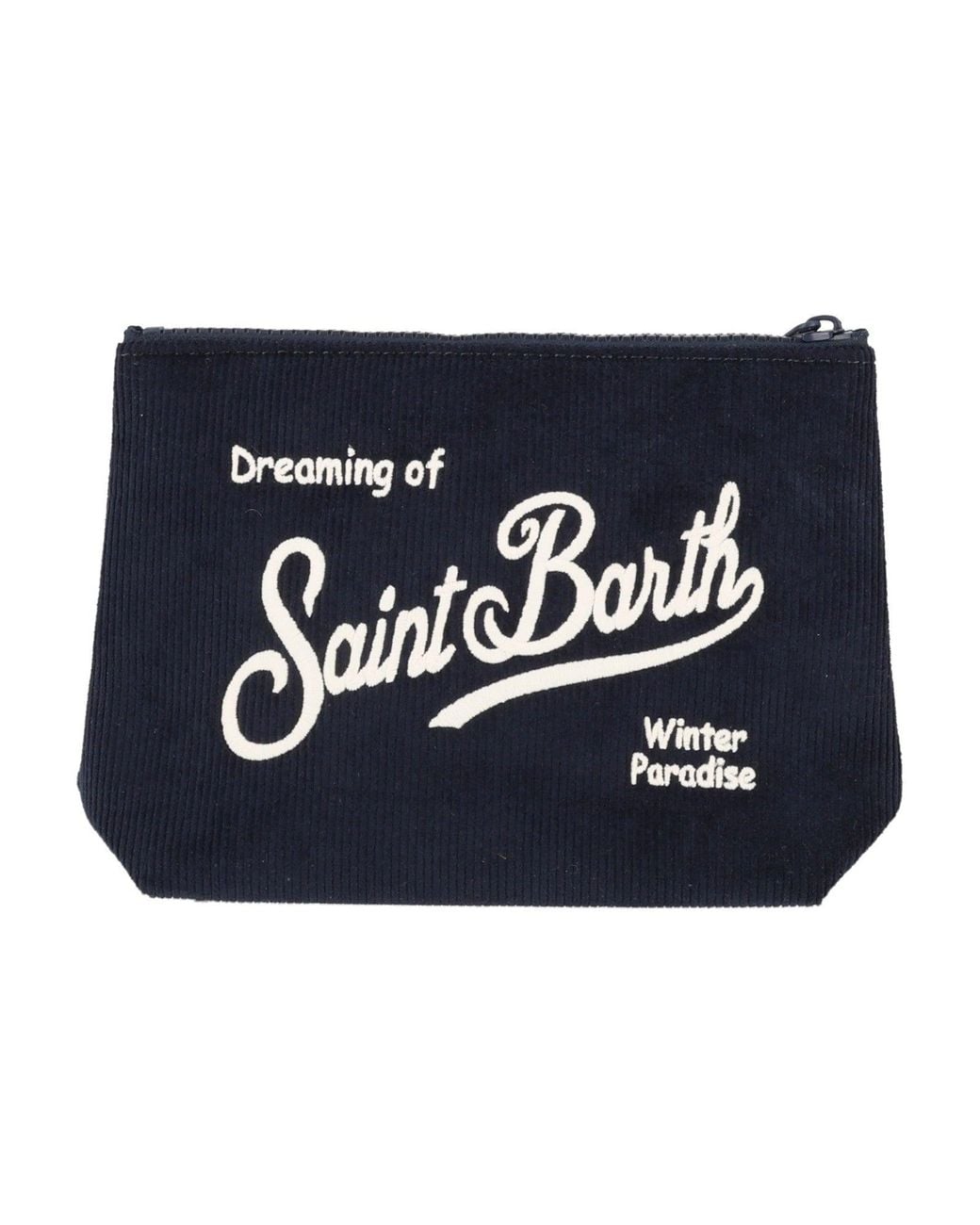 Mc2 Saint Barth Blue Aline Corduroy S 61 Emb