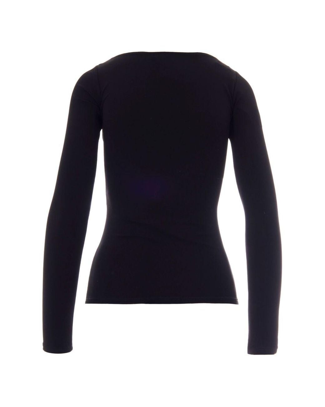 Elisabetta Franchi Blue V Necked Sweater