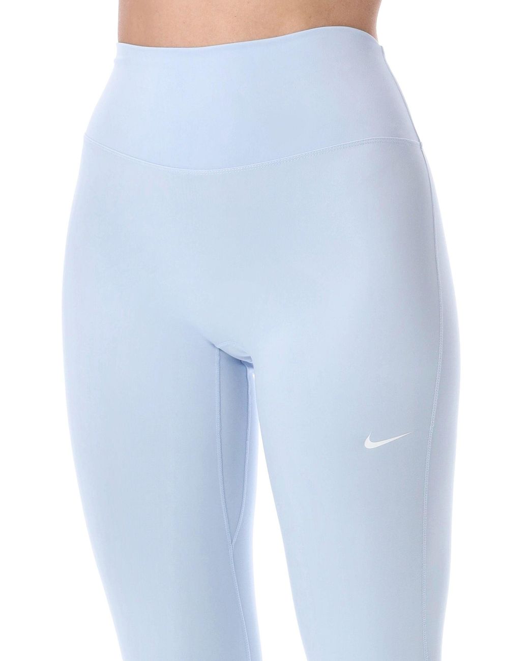 Nike Blue High-Waisted 7/8 Leggings
