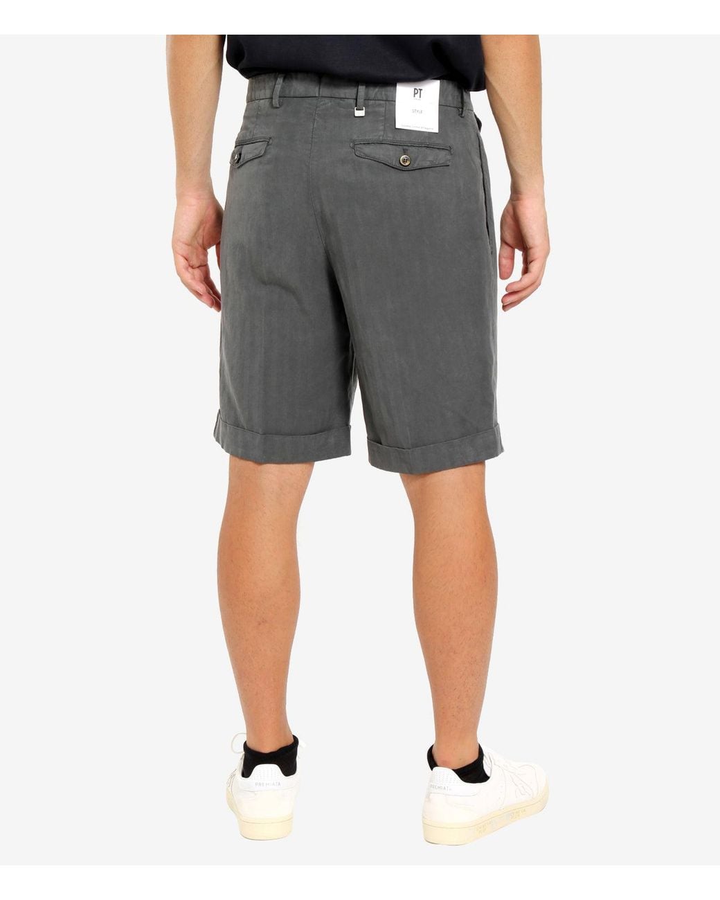 PT Torino Gray Shorts