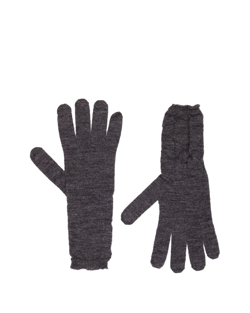 MM6 by Maison Margiela Black Gloves