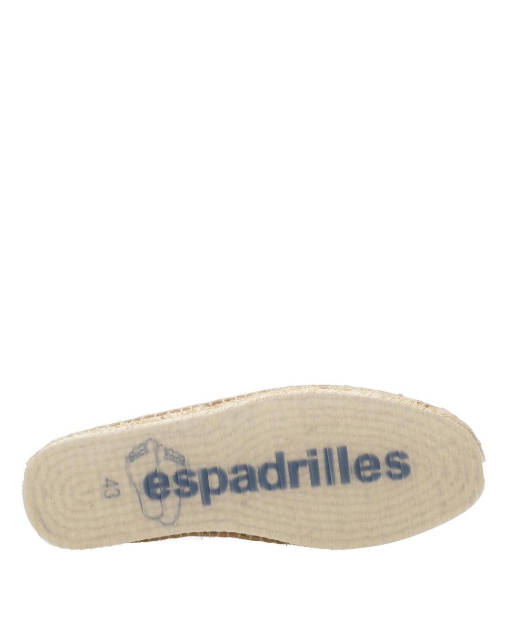 Baskets Camel Espadrilles en coloris Natural