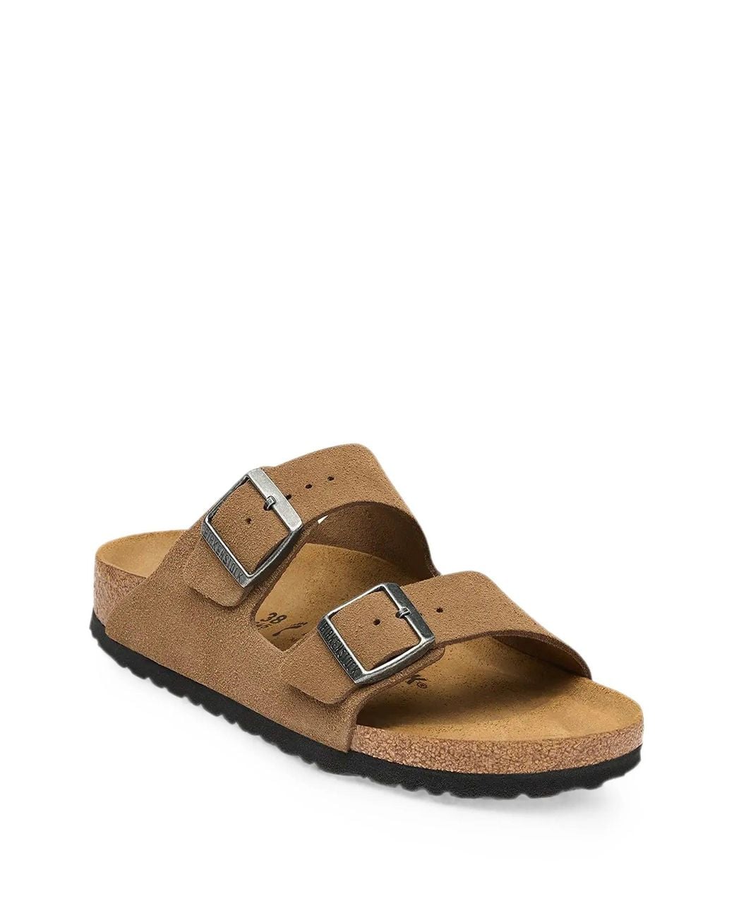 Birkenstock Brown Arizona Dark Tea, Suede Leather