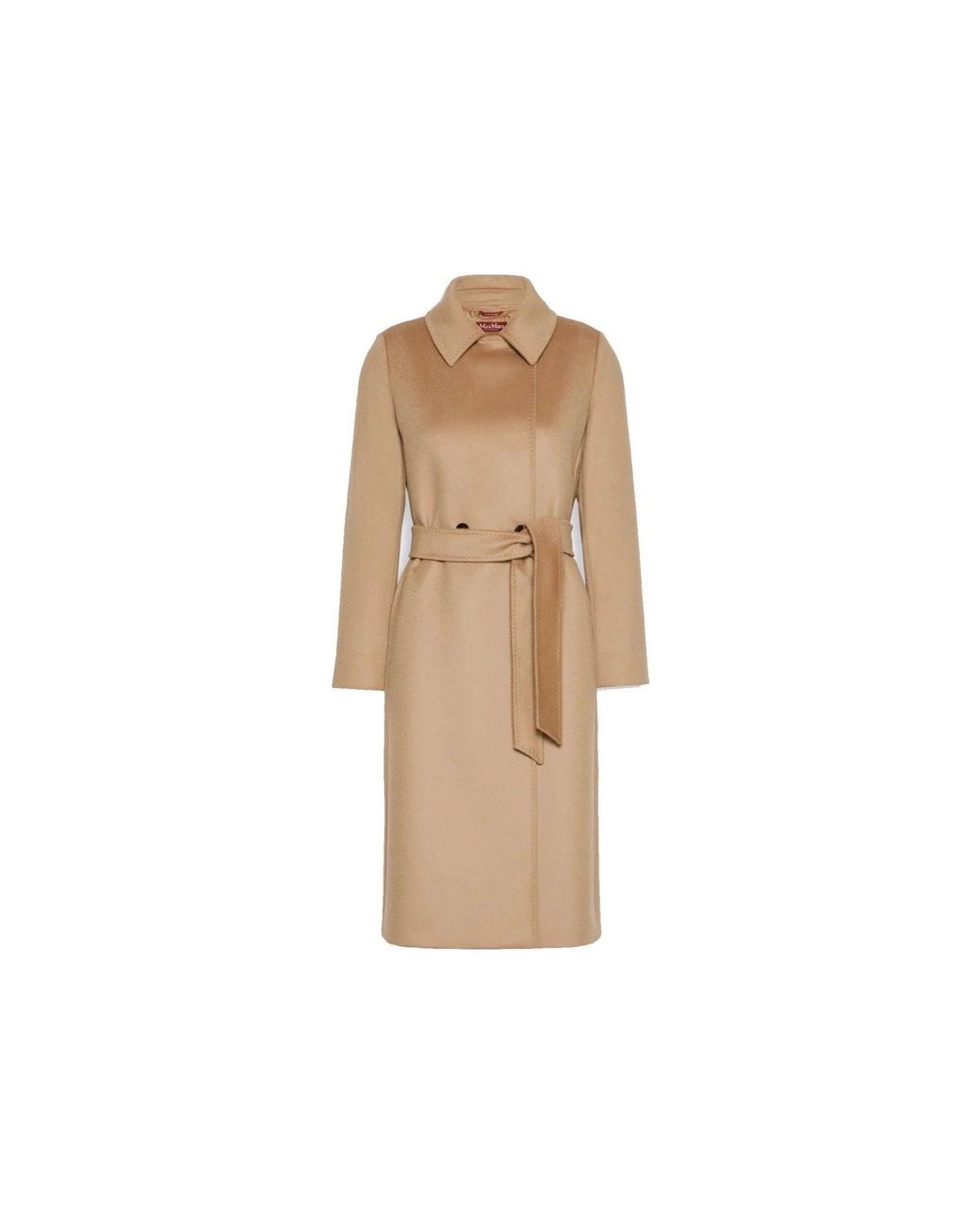 Max Mara Natural Studio Bcollag Wool Coat