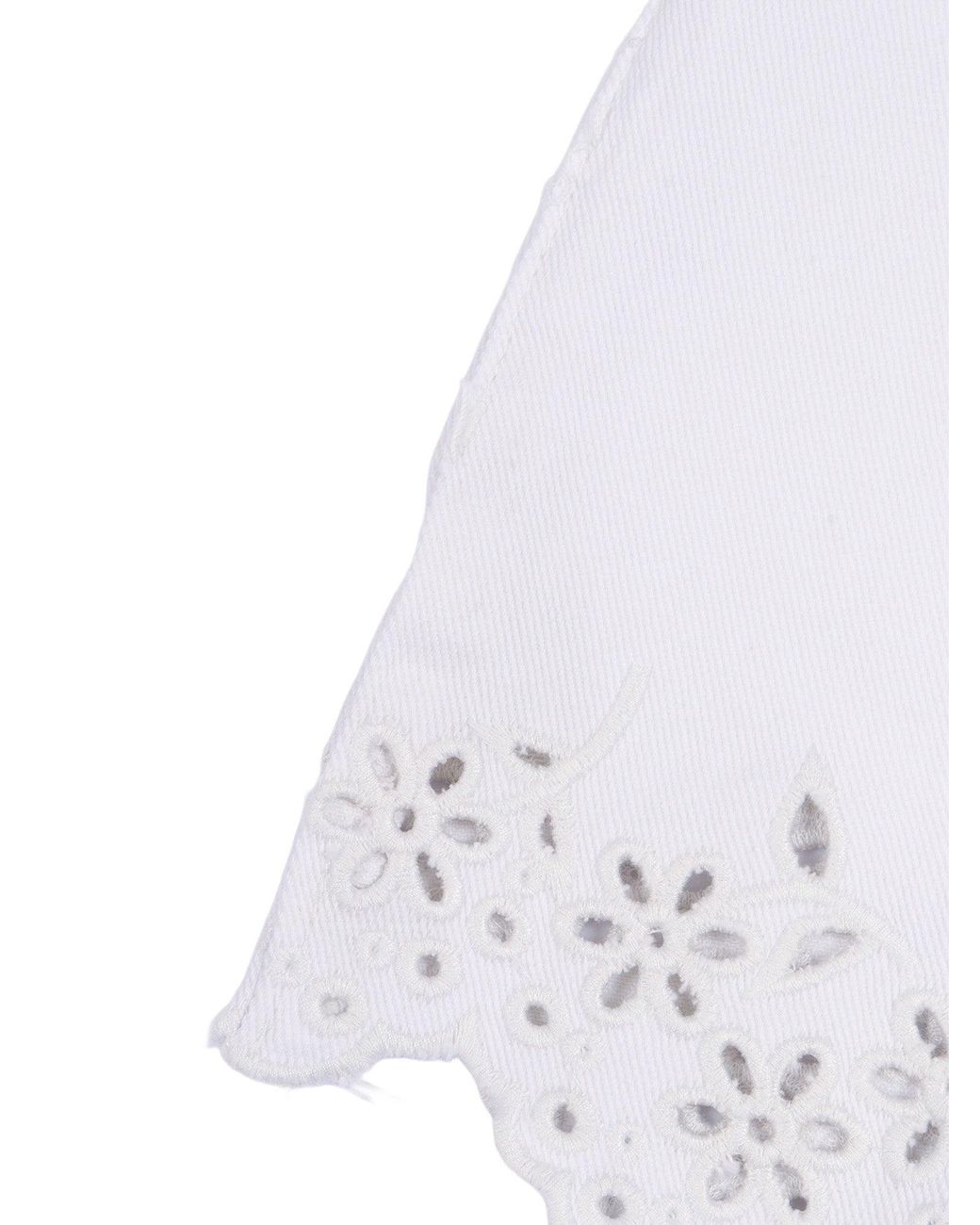 Molo White Adalyn Shorts S for men