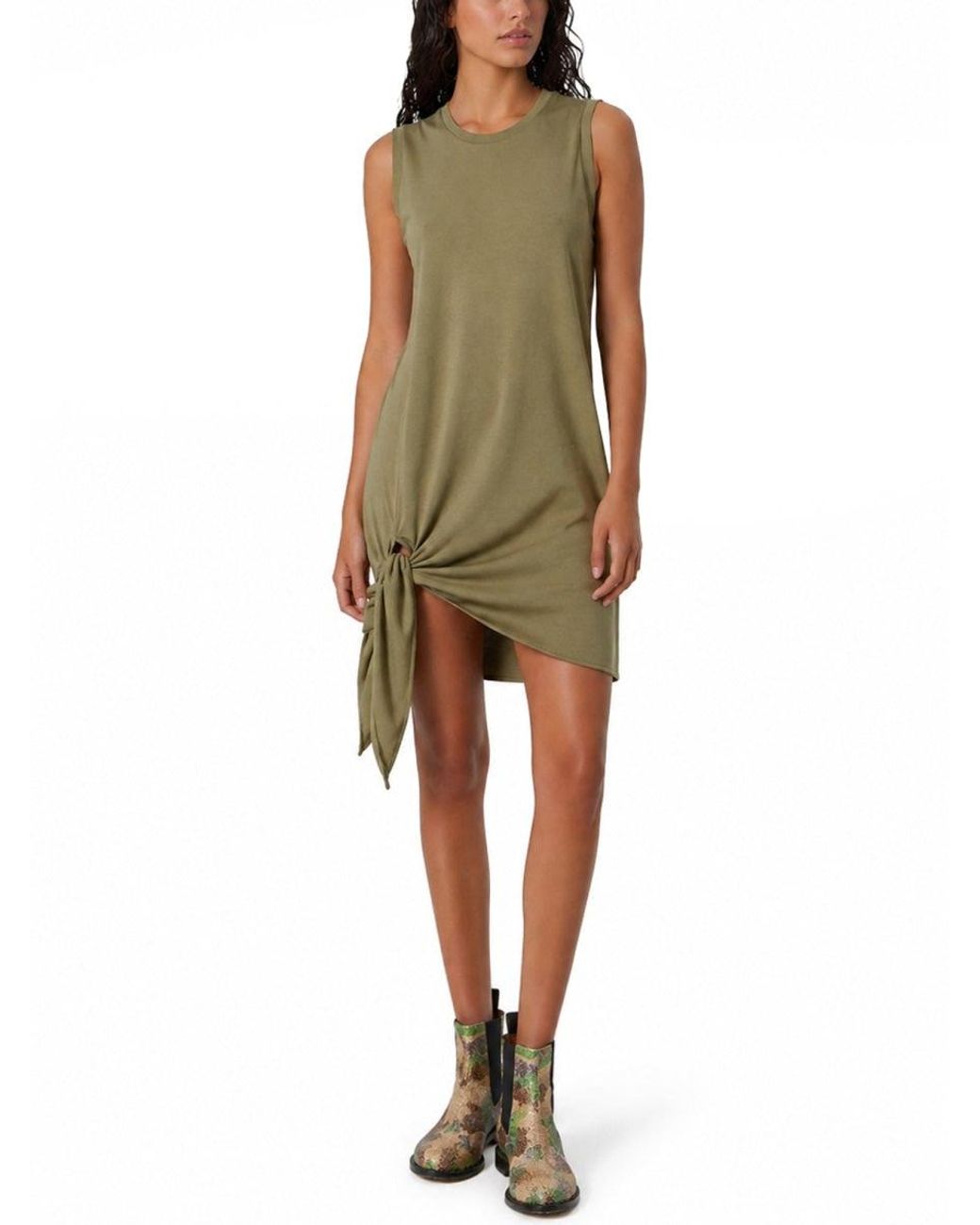 J.W. Anderson Green Jw Anderson Mini Abito Con Nodo
