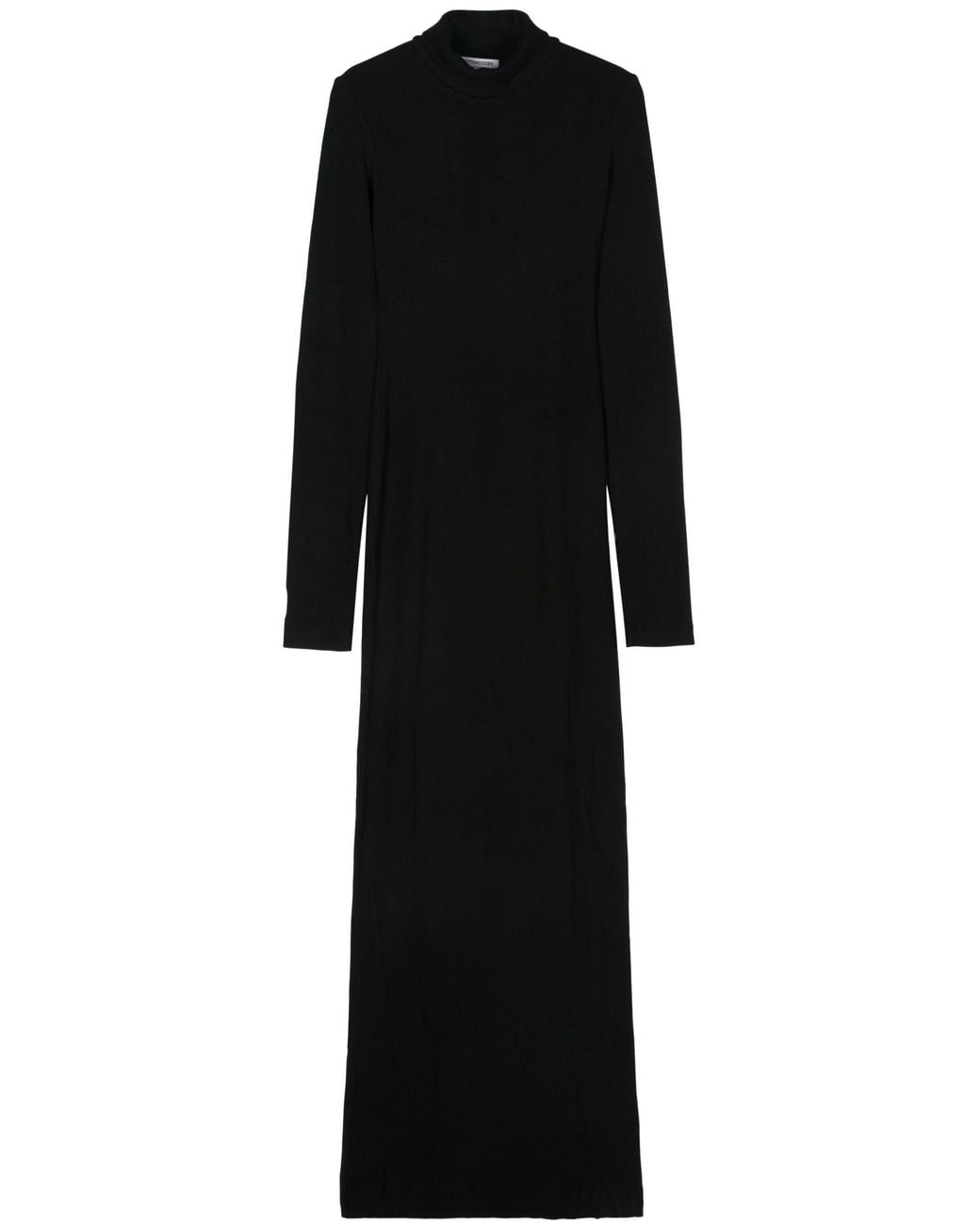 Cotton Citizen Black The Verona Turtleneck Maxi Dress W5418126