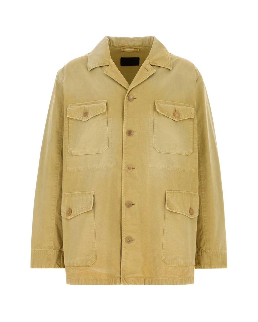 Prada Yellow Cotton Jacket