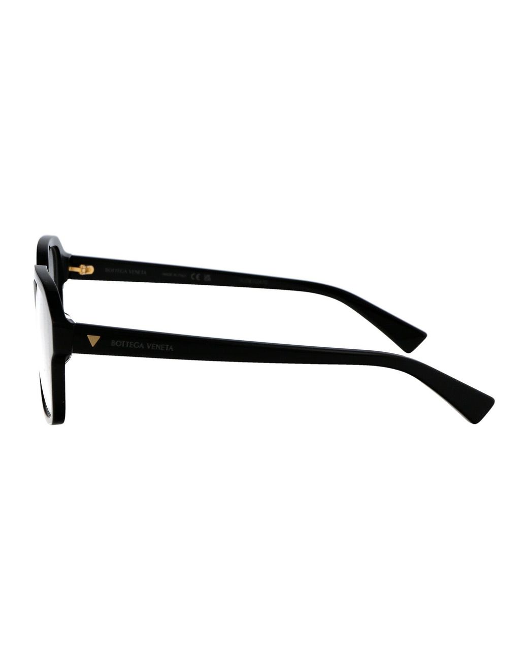 Bottega Veneta Black Acetate Optical Glasses