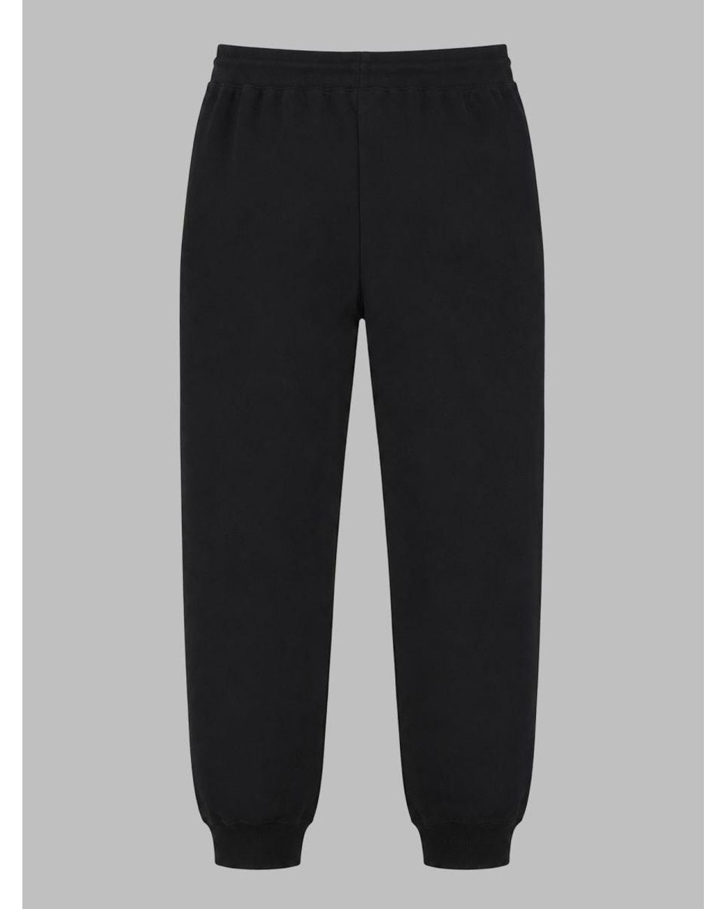 Canada Goose Black Cotton Fleece Jogger Pants for men