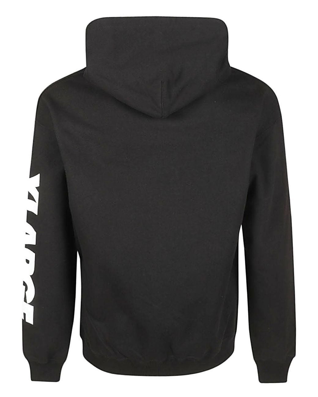 Iuter Gray Printed Cotton Hoodie for men