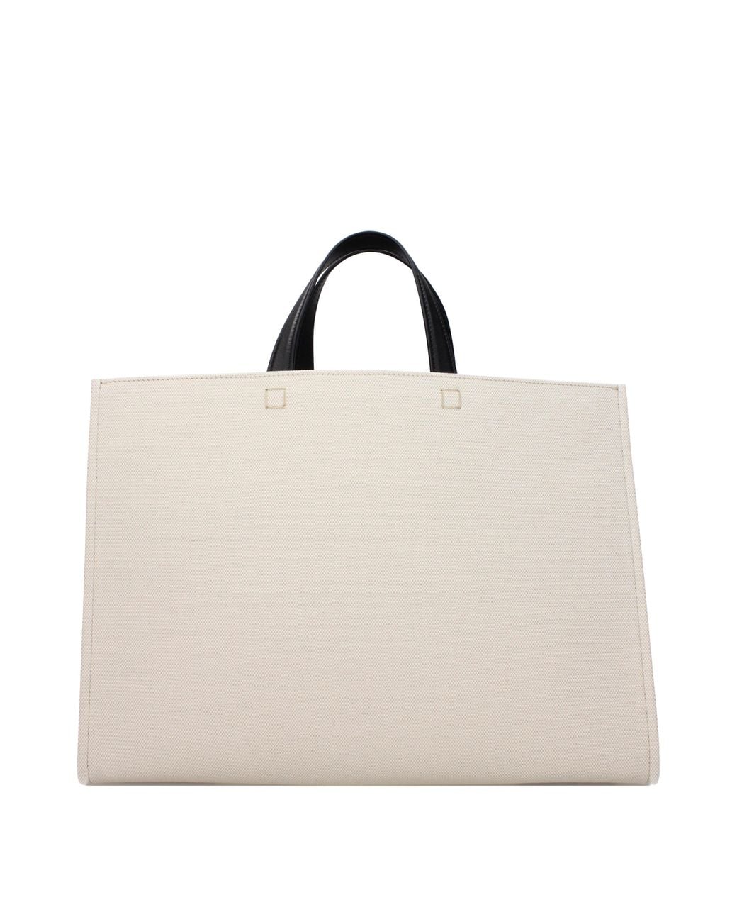 Givenchy Natural Borse A Mano G-Tote Donna Tessuto/Nero