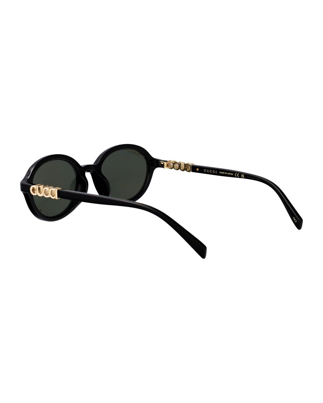 Gucci Black Acetate Sunglasses
