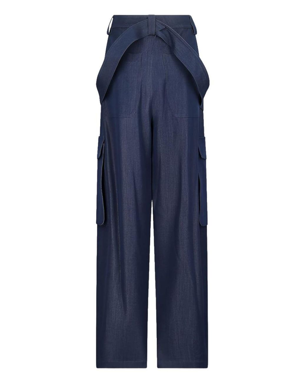 DARKPARK Blue Cargo Pants "Ruth"