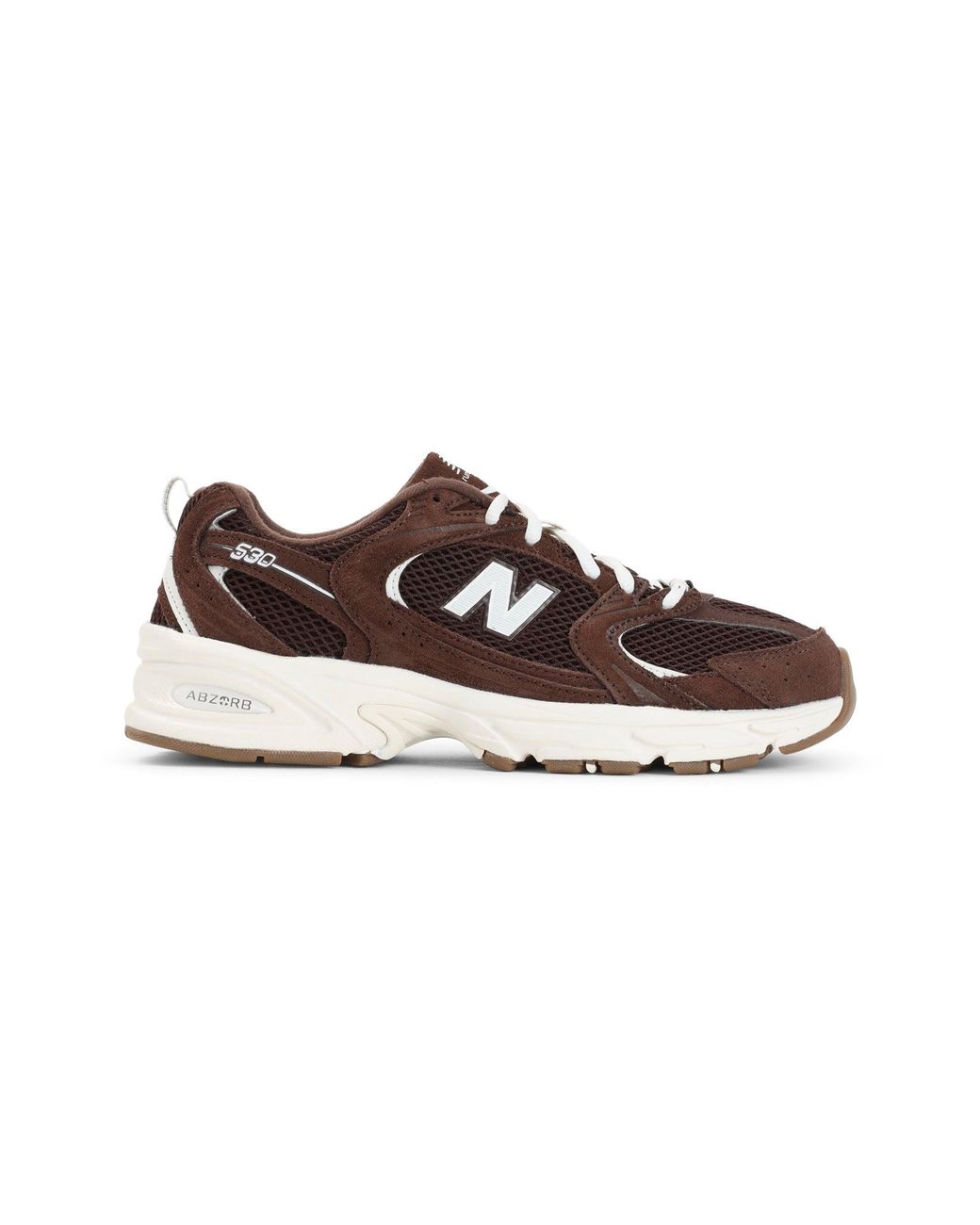 New Balance Brown 530 Suede Sneakers