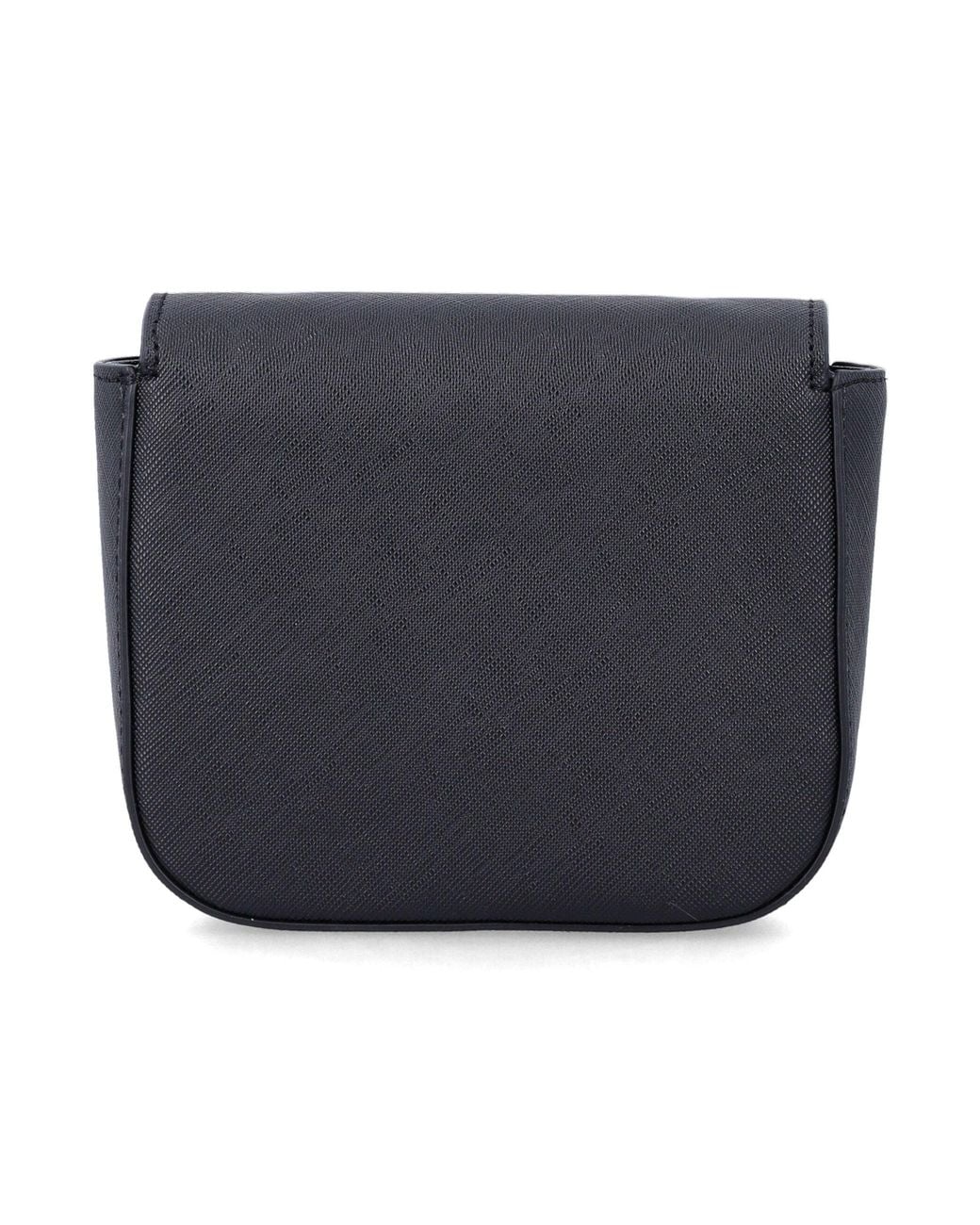 Marni Blue Girls' Logo Crossbody Bag