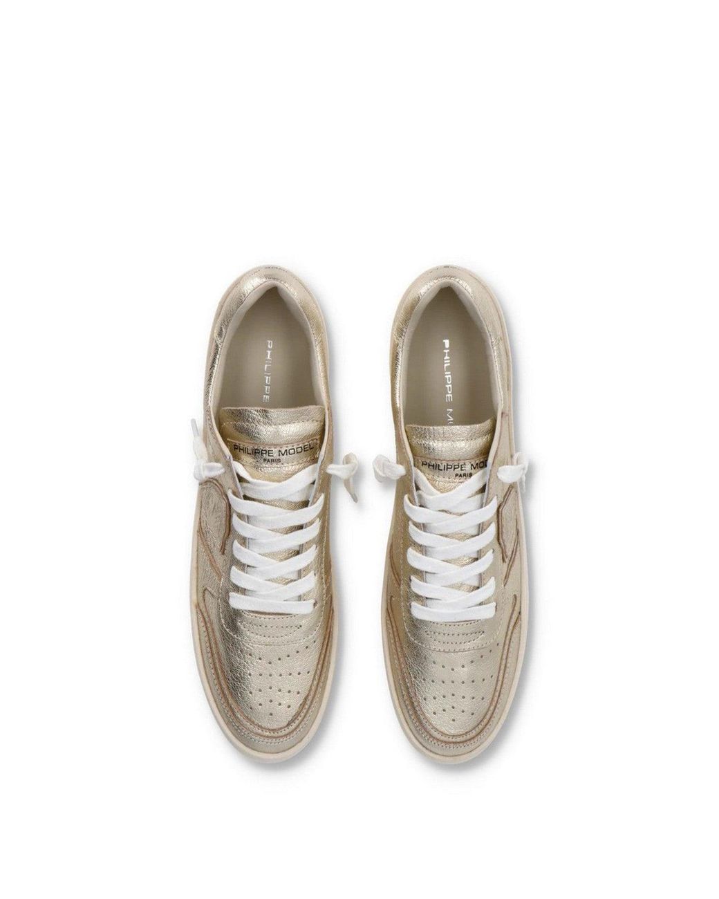 Philippe Model Metallic Sneakers