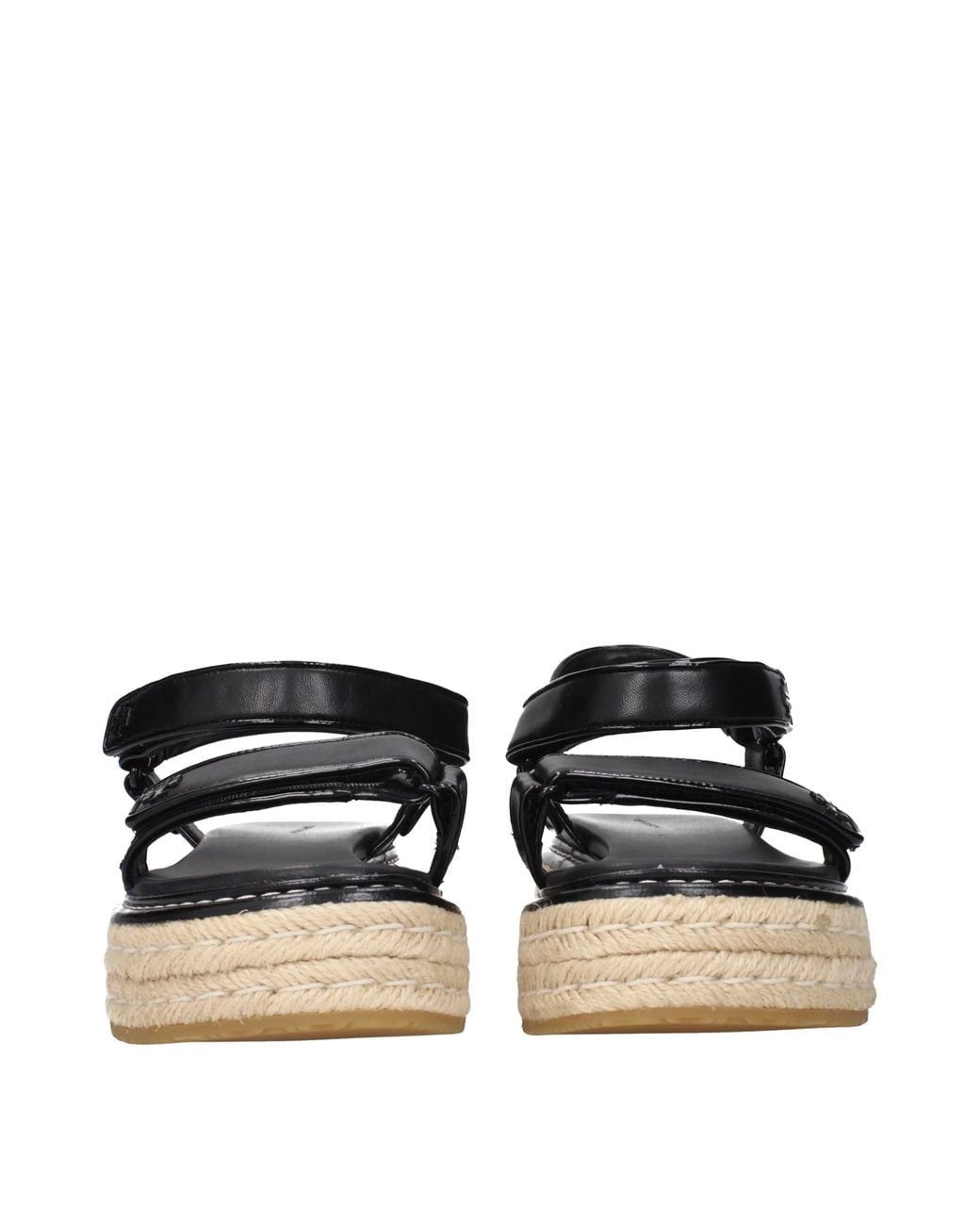 Tory Burch Black Leather Sandals