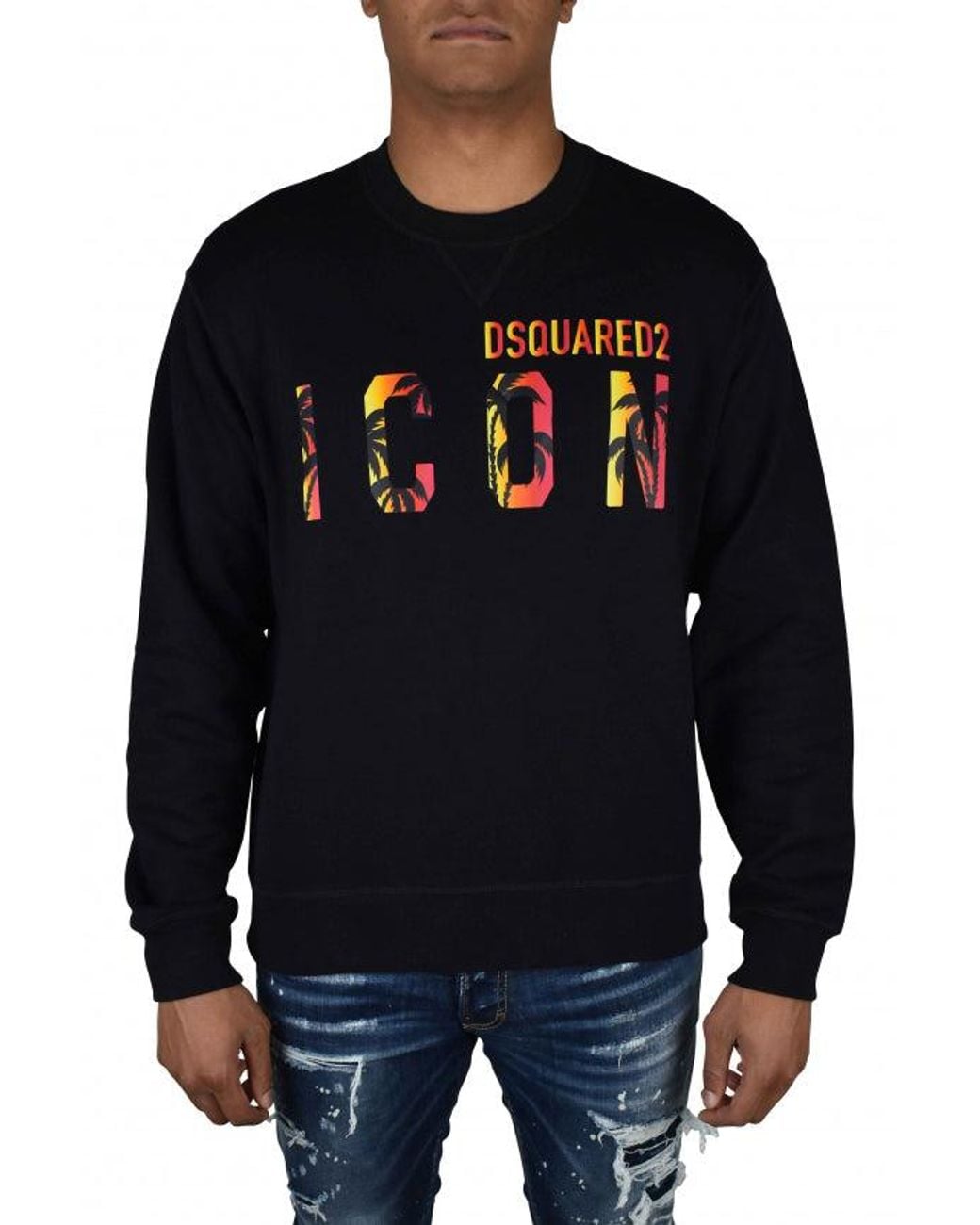 DSquared² Black Sweat for men