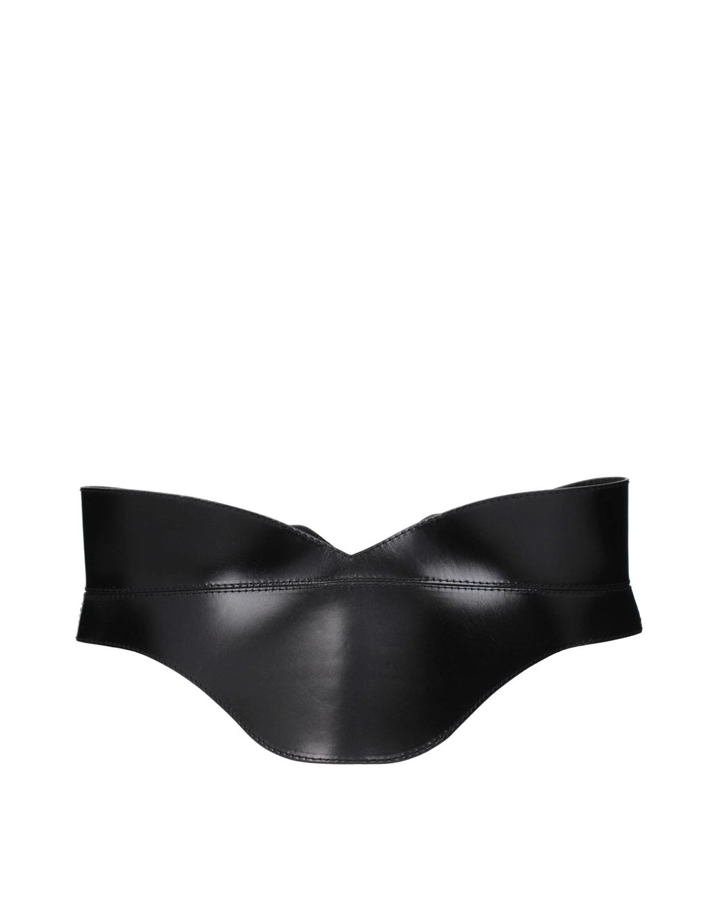 McQueen Black Alexander Mc Queen Leather Belt