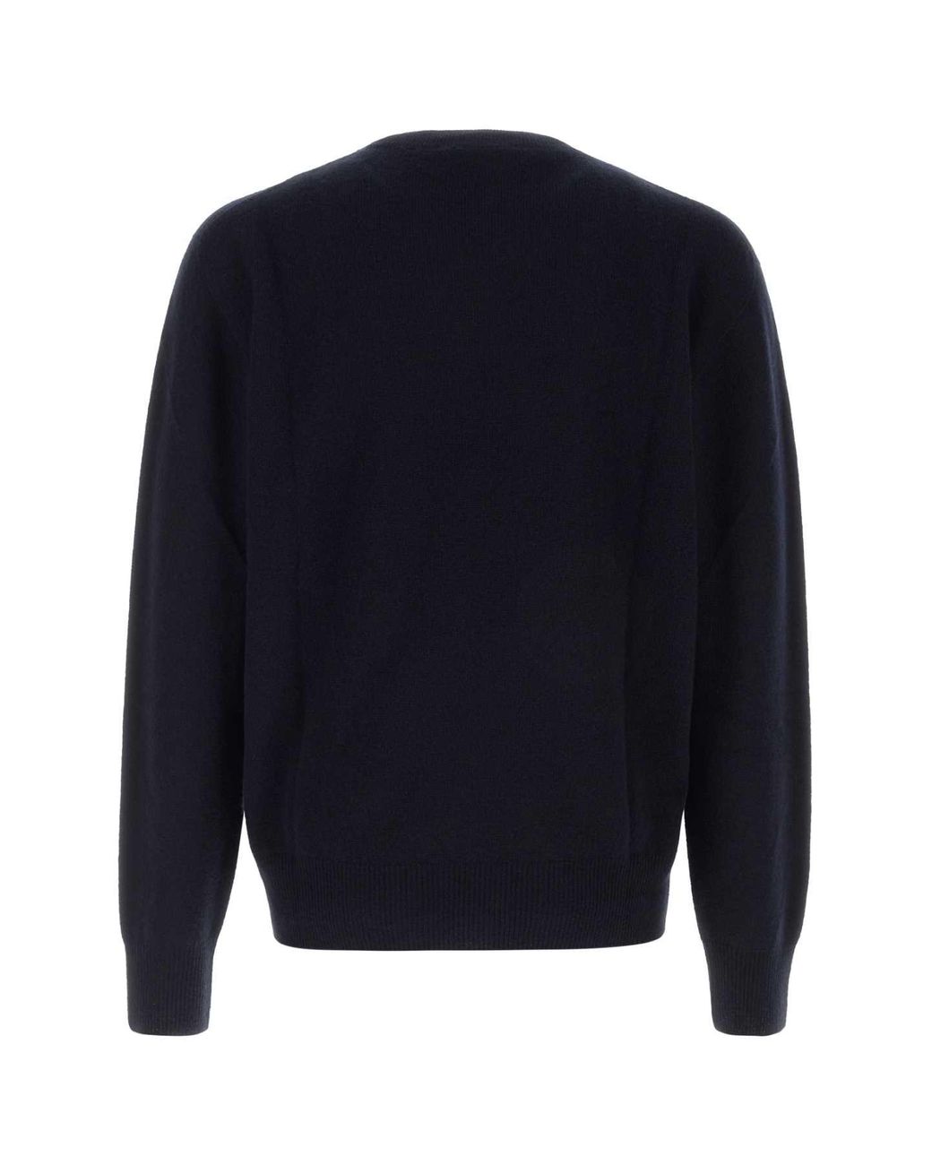 The Row Blue Midnight Cashmere Auguste Sweater