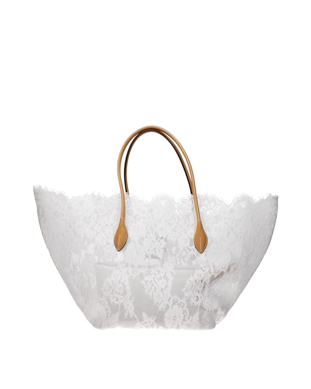 Ermanno Scervino White Handbags Cloth