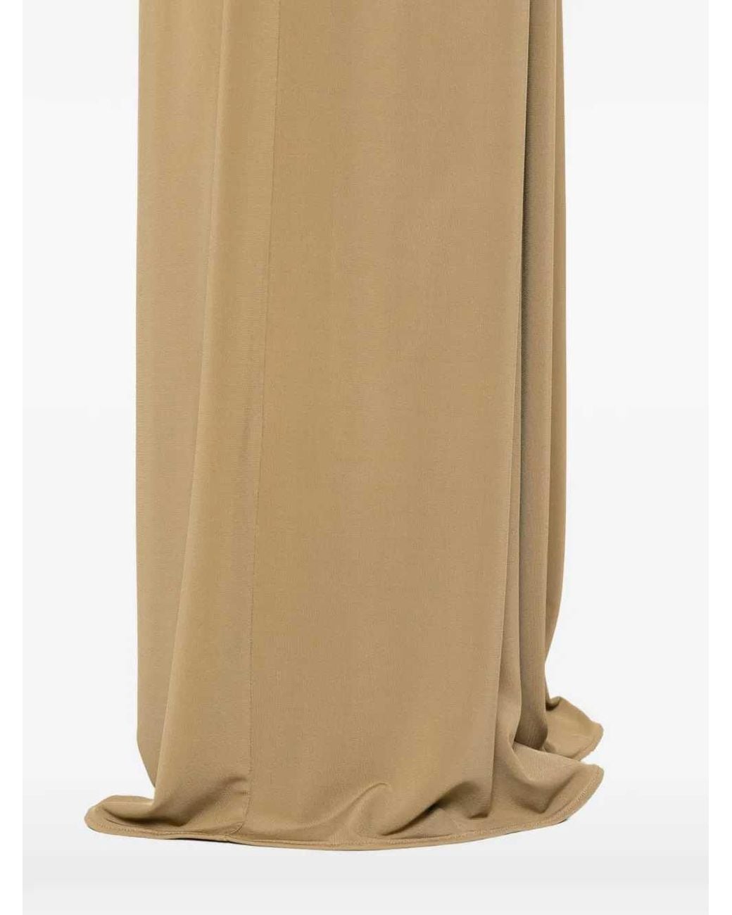 Max Mara Geplooide Bermudashort in het Natural