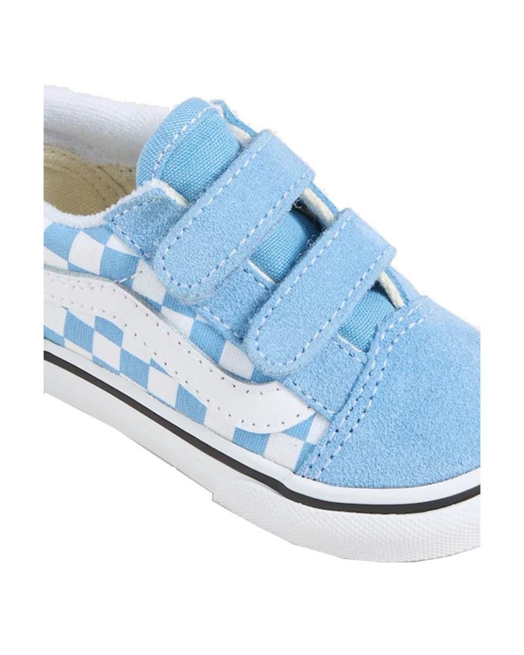 Vans Blue "Old Skool Checkerboard" Snekaer