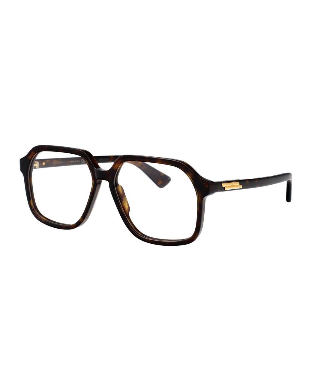 Bottega Veneta Black Acetate Optical Glasses