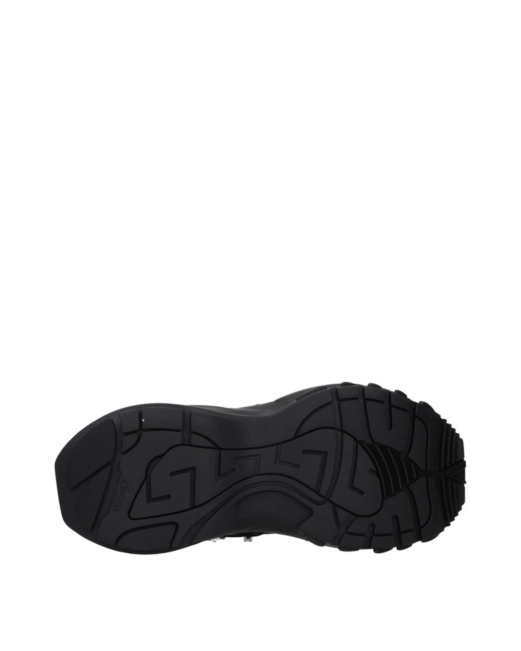 Versace Black Sneakers Fabric