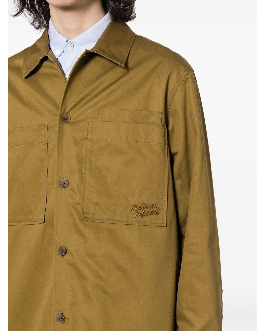 Maison Kitsuné Green Maison Kitsuné Overshirt