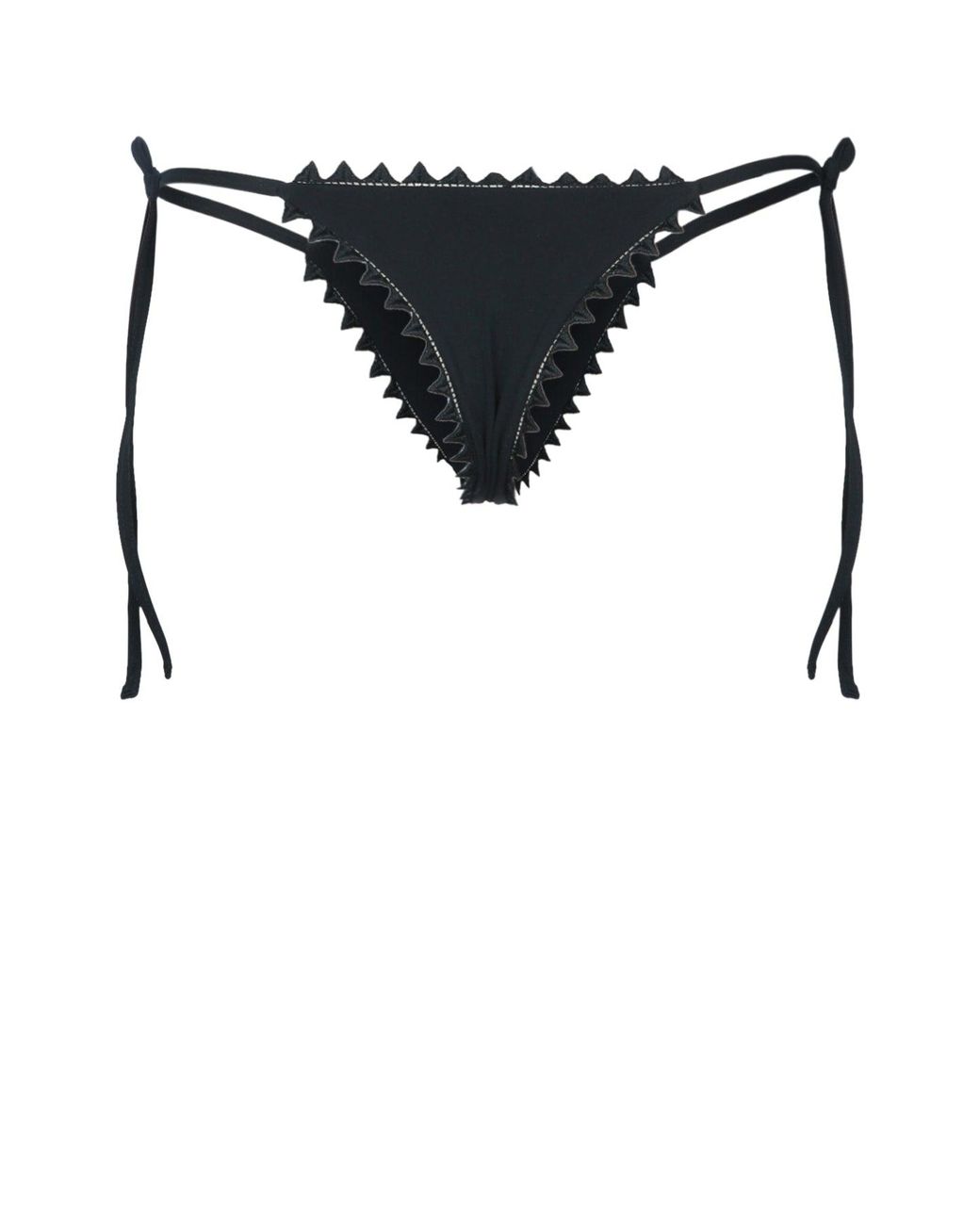 Jacquemus Black Le Bas De Maillot Picot