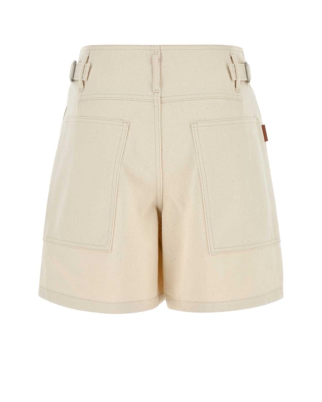 Jil Sander Natural Sand Denim Bermuda Shorts