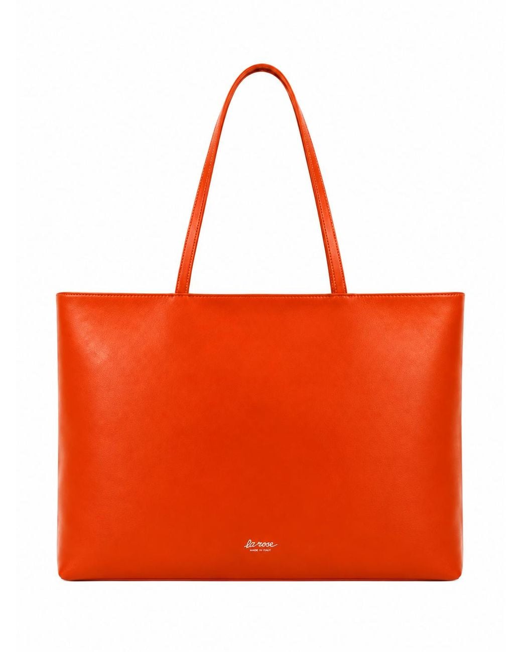 LA ROSE Orange Tote Bag Mango