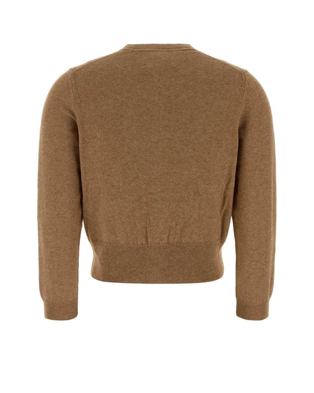 Isabel Marant Brown Lona Wool And Cotton Cardigan